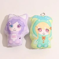 Porte-clés en peluche blanc Vigreat, motif œil en spirale, breloque animale en peluche douce, chaîne à perles métalliques, accessoire pour sac à dos