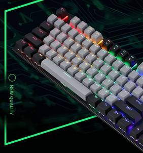 Hot Sale 87-Keys Rainbow <b>Lights</b> <b>Gaming</b> Mechanical Keyboard Multi-Functional with Multimedia Features - Product Image 3