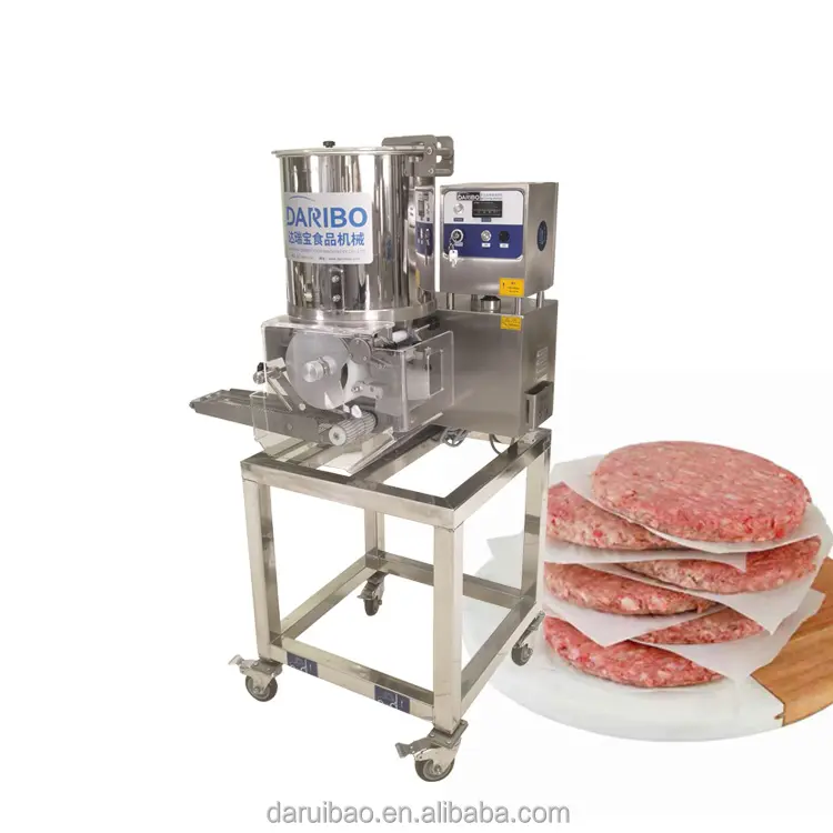 2021 máquina de fazer carne de queeshambúrguer bife hambúrguer máquina de restaurantes de comida rápida