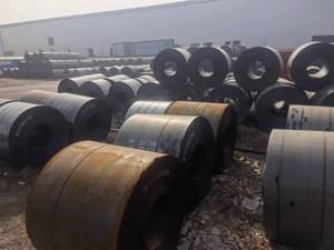 Feuilles d'acier laminées à chaud en bobines, qualité A36, 12 mm, 16 mm, bobine en acier au carbone MS, bobines d'acier laminées à chaud, bobines d'acier S235jr HR - Product Image 5
