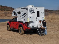 Camper pour pick-up tout-terrain pour les voyages en rive et en montagne