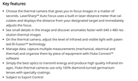 Cámara Termográfica Fluke Ti401 PRO 60Hz con Detector CMOS 640*480 para Inspección Eléctrica y Mecánica