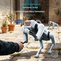 Cyberdog 3.0, Perro Robot de Juguete, Control Remoto 2.4G, Control por Voz, Giros Acrobáticos, Baile, Luces LED, Cámara con IA, Regalo para Niños