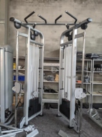 Máquina de Fuerza Multifuncional con Polea Doble Ajustable, Máquina de Cable Cruzado, Máquina Smith