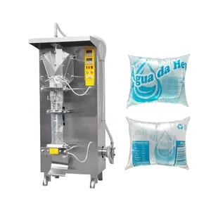 Sıcak satış fiyatı 500ml otomatik plastik torba içme saf Mineral poşet su paketleme makinesi