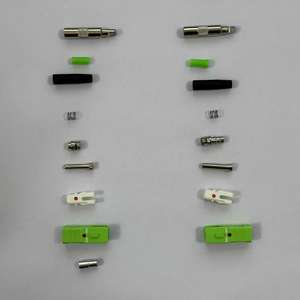 אספקת מפעל sc לדחוף למשוך סיבים אופטיים קיר סיבים אופטיים ערכת חלקי מחבר עבור דרך-קיר הרכבה - Product Image 3