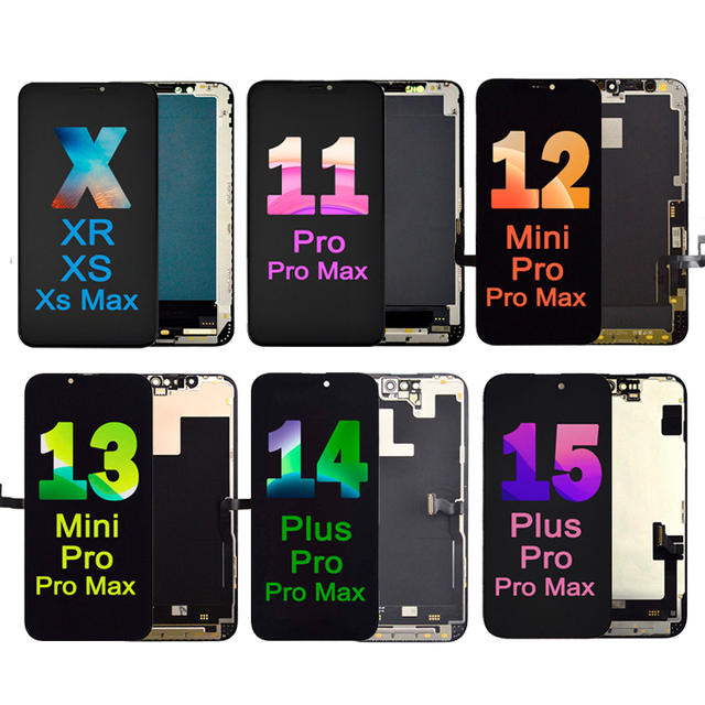 Pantallas De Celular Lcd Touch Screen Display Afficheur for iphone 11 12 13 14 Pro Max 12promax Phone Original Amoled Oled