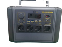 Onduleur à onde sinusoïdale pure 1200W 960Wh avec contrôleur de charge solaire MPPT démarreur et port RV