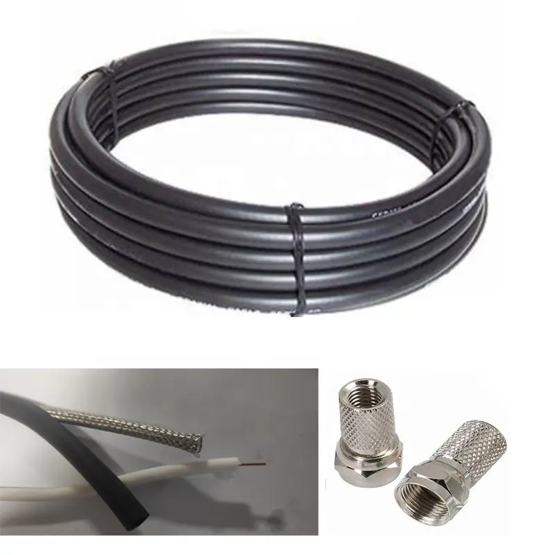 Câble de haute qualité rf cnt300 lmr300 fabricants de fils de câble rf à faible bruit
