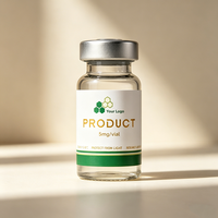 Autocollants en vinyle pour flacons de peptides, étanches HD, avec adhésif puissant, résistants à la chaleur et aux UV, pour compléments alimentaires de 2 ml/3 ml/10 ml