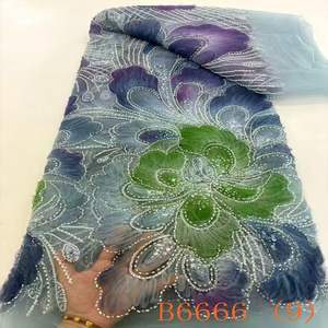 กระเป๋าผ้าลูกไม้ตาข่ายหลากสีสไตล์วินเทจผ้าโปร่งนุ่มเป็นมิตรต่อสิ่งแวดล้อม - Product Image 6