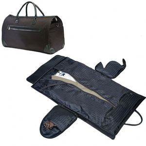 Bolsa de lona plegable 2 en 1 para ropa, tipo Duffel, multifuncional, para viaje, de fábrica BSCI - Product Image 3
