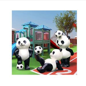 Escultura de <span class=keywords><strong>fútbol</strong></span> de fibra de vidrio, producto artesanal, estatua resina, decoración del hogar - Product Image 1