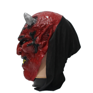 Maschera Horror Demon Clown Latex Zombie Latex New Style PROM Party Halloween Cosplay smorfia rosso Unisex uomo donna 1 pz/opp Bag U78 - Product Image 3
