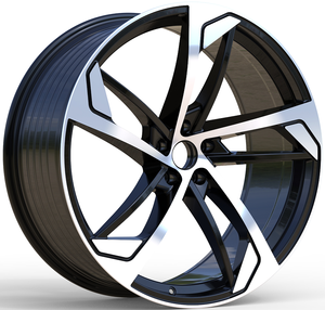 JJSEES <span class=keywords><strong>Jantes</strong></span> en alliage d'aluminium forgé sur mesure, style original, 17 18 19 <span class=keywords><strong>20</strong></span> 21 22 <span class=keywords><strong>pouces</strong></span>, 5x120 5x114.3 5x112, roues de voiture pour <span class=keywords><strong>Audi</strong></span> - Product Image 1