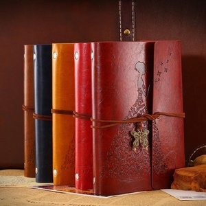 Factory Price Good Quality Custom Soft Cover PU Leather A5 A6 <strong>Work</strong> Notebook Daily Journals Weekly <strong>Diary</strong> - Product Image 4
