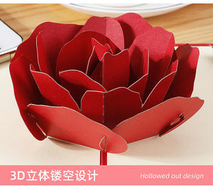 Handmade 3D Pop-Up Love Postcard Paper Greeting <strong>Card</strong> <strong>for</strong> Wedding Birthday <strong>Anniversary</strong> Valentine's Day Gift Couples <strong>Husband</strong> Wife - Product Image 4