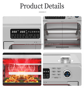 Nồi Chiên Không Dầu Nhà Máy 23L, Nồi Cơ Khí Đơn Giản Với 3 Núm Điều Khiển Không Dầu - Product Image 2