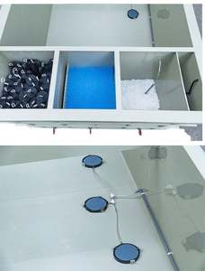 อุปกรณ์เพาะเลี้ยงสัตว์น้ำอเนกประสงค์ขนาดใหญ่สำหรับระบบกรองน้ำหมุนเวียนแบบรวมในบ่อเก็บปลาชั่วคราว - Product Image 3