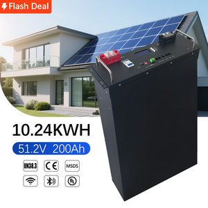 Batterie 20 kWh, Batterie LiFePO4 10 kWh, Système d'énergie solaire domestique, Batterie LiFePO4 15 kWh Chamrider, Ensemble solaire hors réseau 48V <span class=keywords><strong>50Ah</strong></span> - Product Image 1