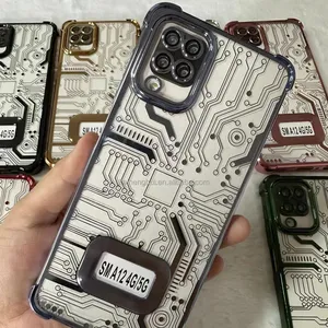 Manufacturer TPU Shockproof Electroplated Design Cell Phone case for Itel A60/A60S P40 A04 Customize Mobile Cover