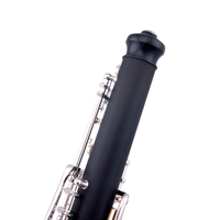 Professional TAISHAN Soprano Oboes C Key 17-Key Adjustable Hard Rubber Body Wind Instrument Model TSOB-602 for Performance Use