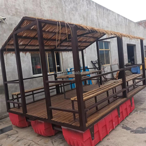 Nuevo Diseño de Casa Flotante con Pontón de HDPE Tipo Cápsula Espacial para Remodelación de <span class=keywords><strong>Restaurante</strong></span> Flotante u Hotel en Zona Tropical - Product Image 1