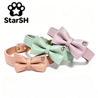 Collier pour chien Morandi Bow Style Princesse en Cuir PU pour Chats et Chiens Toutes Saisons – Fournitures pour Animaux de Compagnie Transfrontalières Très Vendues