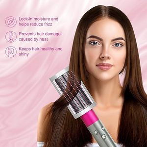 <span class=keywords><strong>Cepillo</strong></span> Alisador para Secador de <span class=keywords><strong>Pelo</strong></span> <span class=keywords><strong>Dyson</strong></span> Airwrap, Peine para Secar y Peinar el Cabello Encrespado, para Alisar y Suavizar - Product Image 4