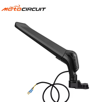 Nouveaux rétroviseurs de moto en fibre de carbone Baige avec lumières pour Yamaha/Suzuki/Ducati (droit et gauche)