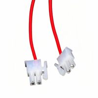Konektor JST 2.54MM Pitch 2 Pin 3 Pin Micro Male Female Plug dengan Kabel 250-450V untuk Otomotif & Peralatan Rumah Tangga
