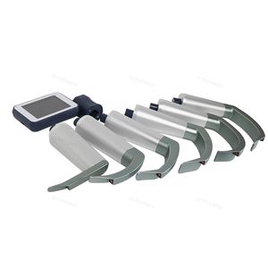 Laryngoscope vidéo Besdata avec lames réutilisables (MIL0/MIL1/MAC1/2/3/4 lame <span class=keywords><strong>en</strong></span> D) pour l'intubation <span class=keywords><strong>en</strong></span> anesthésie - Product Image 6