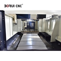 Centre d'usinage à portique CNC 5 axes BR1316 avec système de contrôle Fanuc et broche taïwanaise, fraiseuse CNC