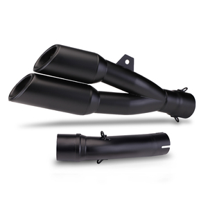 2017 2024 CM500 CMX500 <span class=keywords><strong>CM300</strong></span>反叛500摩托车排气改装滑动式双排气出口新条件消音器管 - Product Image 1