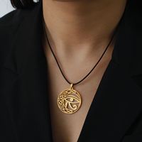 Collier Myshape l'Œil d'Horus Ra Udjat Nœud Celtique pour Femme en Acier Inoxydable, Bijou Amulette Croix Ankh Égypte Ancienne, Cadeau 2024