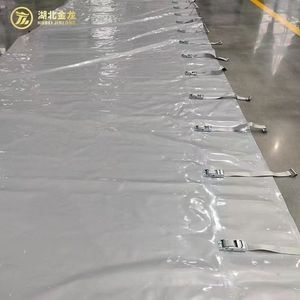 Lona de PVC para Camión de <span class=keywords><strong>Transporte</strong></span> de Mercancías, Lona para Cubrir Remolques, Resistente a los Rayos UV, 900GSM, PVC de Doble Capa, Poliéster Resistente - Product Image 1