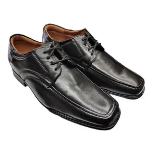 Scarpe Eleganti da Uomo Enzo Frini Modello 1600 Oxford Classico in Pelle con Lacci per Ufficio e Occasioni Formali - Product Image 3