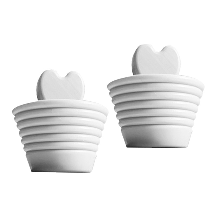 Blanc, paquet de 2