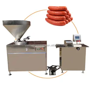 Best Selling Automatic Industrial Hydraulic Sausage Stuffer Make Machine