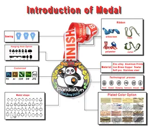 Xieyuan medaglia di pallacanestro su misura professionale in oro e argento con diametro di 65mm medaglia di metallo con nastro personalizzato