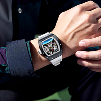 Montre de Luxe pour Homme Automatique Mécanique en Acier Inoxydable Étanche Haute Qualité avec Logo Personnalisé pour Affaires