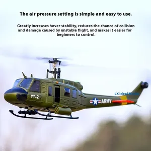 Yuxiang F07-V UH-1 <span class=keywords><strong>huey</strong></span> 6CH 3D/6G flybarless aerobatic Scale RC 2.4G Gyro โรเตอร์เดียว RTF BNF ของเล่นงานอดิเรก - Product Image 6