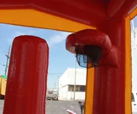 Château gonflable commercial d'extérieur pour aires de jeux pour enfants, combo de château gonflable pour enfants, capacité de 500 kg, portable
