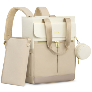 LOVEVOOK Mochila de Maternidade e para Fraldas de Bebê Multifuncional Portátil de Alta Qualidade, Expansível, com USB - Product Image 1