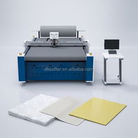 Cortadora CNC Digital Automática para Cortar Materiales Resistentes al Calor como Manta de Fibra Cerámica, Tela de Fibra de Cuarzo y Compuesto de Aramida