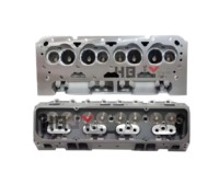 HBJY Culasse pour SBC 350 Culasse 0572C Petit Bloc Chevrolet Chevy 350 avec Bougie Droite