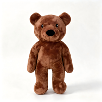 Ours en peluche chauffant lesté personnalisé, fabrication OEM ODM, rembourrage granulaire, peluche douce, cadeau