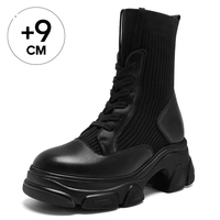 Stivali alla Caviglia da Donna con Rialzo di 9 cm, di Alta Qualità, alla Moda, Personalizzabili, per il Business - Vendita all'Ingrosso Diretta dalla Fabbrica
