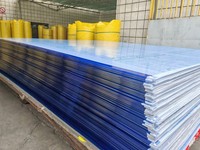 Feuille de polycarbonate transparente de couleur grise de haute qualité pour l'extérieur, différentes tailles, feuilles creuses en PC