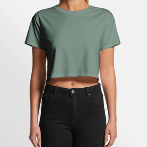 T-shirt court ample pour femme, design tendance, éco-responsable, 100 % coton, conçu pour des mouvements fluides et une apparence soignée - Product Image 4